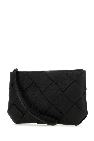 Black leather medium Diago clutch BOTTEGA VENETA (795119V4FV1)