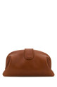 Caramel leather Teen Lauren 1980 clutch BOTTEGA VENETA (796564V42C0)