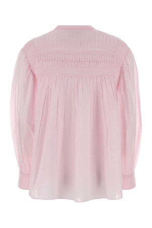 Pink cotton Plalia blouse ISABEL MARANT ETOILE (HT0002FCB3J04E)
