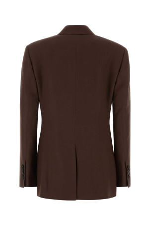 Brown jersey blazer BRUNELLO CUCINELLI (MH1267094)