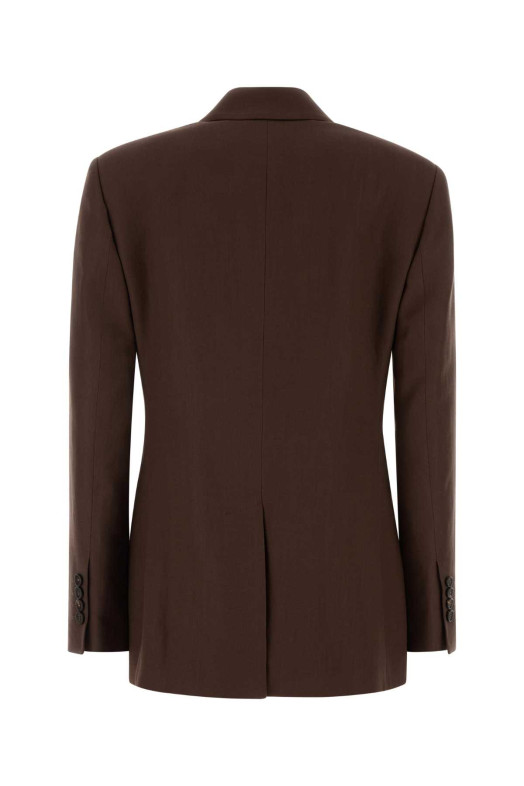 Brown jersey blazer BRUNELLO CUCINELLI (MH1267094)