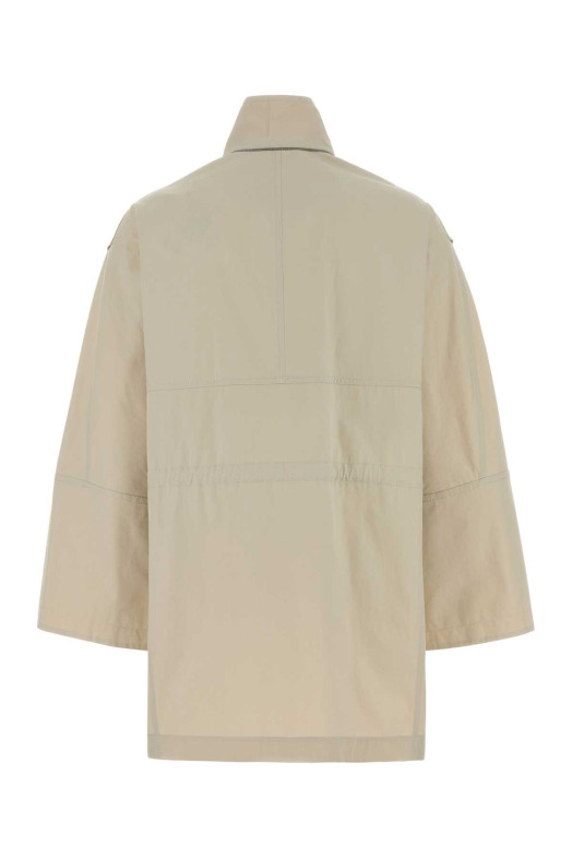 Sand cotton blend jacket BRUNELLO CUCINELLI (MH5397641)