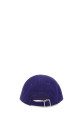 Purple cotton baseball cap OFF WHITE (OMLB041S23FAB003)