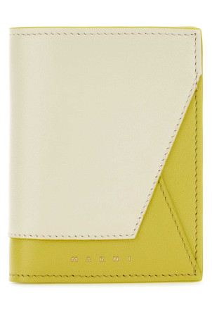 Two-tone leather wallet MARNI (PFMO0055U1P2644)