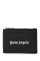 Black leather card holder PALM ANGELS (PMND007F22LEA002)