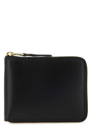 Black leather wallet COMME DES GARCONS (SA7100CP)