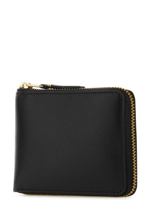 Black leather wallet COMME DES GARCONS (SA7100CP)