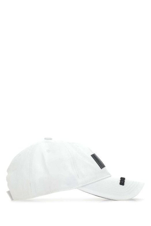 White canvas baseball cap White/Black VTMNTS (VL16CA100W)