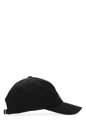 Black nylon baseball cap Black WE11 DONE (WDAH620077U)