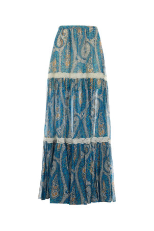 Printed crepe skirt ETRO (WRFA018399SA1O1)
