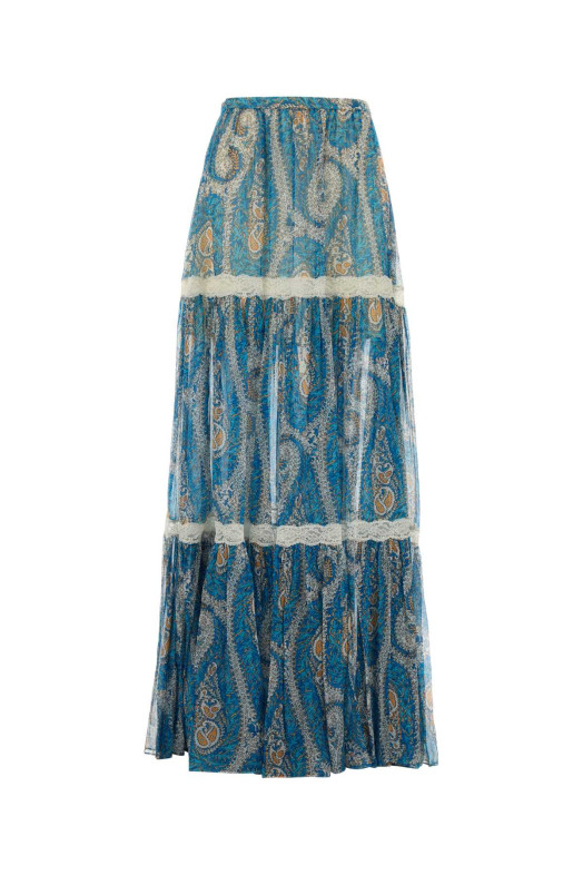 Printed crepe skirt ETRO (WRFA018399SA1O1)