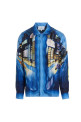 Printed silk shirt Multicolor