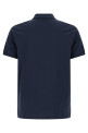 Logo embroidery polo shirt Blue