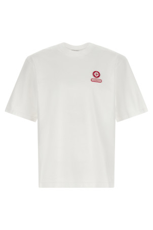 Logo patch t-shirt White