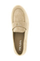 Suede loafers Beige