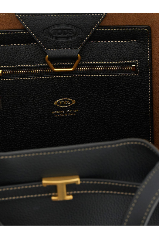 Small 'Tim' shopping bag Black