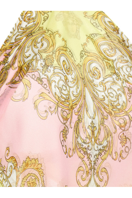 'Spring Barocco' scarf top Multicolor