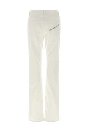 Jewel padlock jeans White