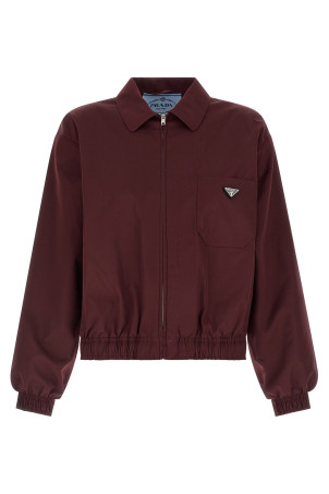 Logo jacket Bordeaux