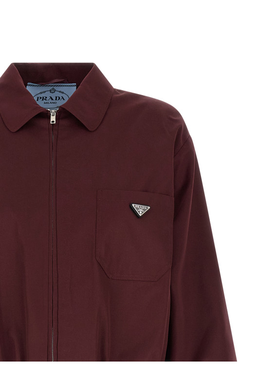 Logo jacket Bordeaux