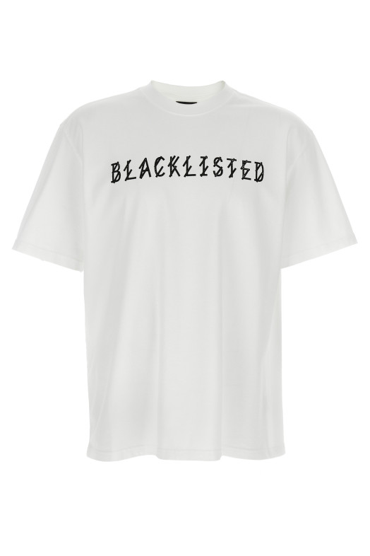 'Blacklisted' T-shirt Black-grey