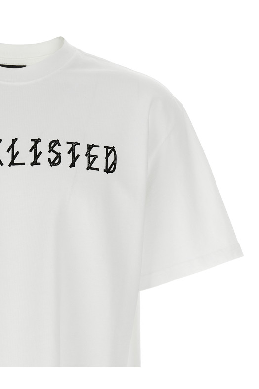 'Blacklisted' T-shirt Black-grey