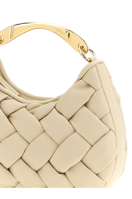 Weaved handbag Beige