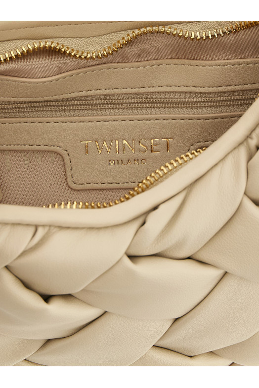 Weaved handbag Beige