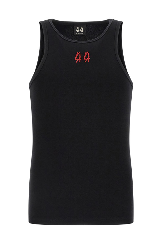 'Classic Rib' tank top Black