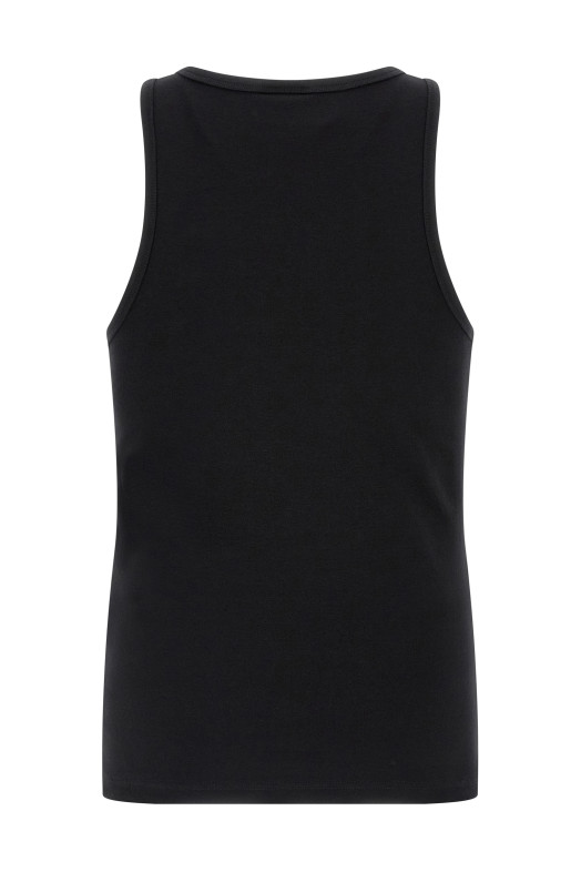 'Classic Rib' tank top Black