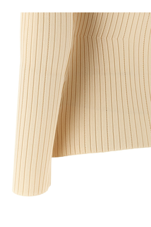 Necklace sweater Beige