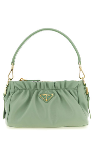 Nappa crossbody bag Green