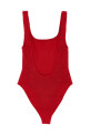 'Square Neck' one-piece swimsuit Red