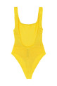 'Square Neck' one-piece swimsuit Yellow