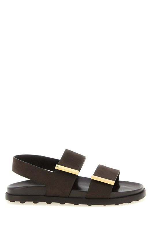 Nubuck sandals Brown