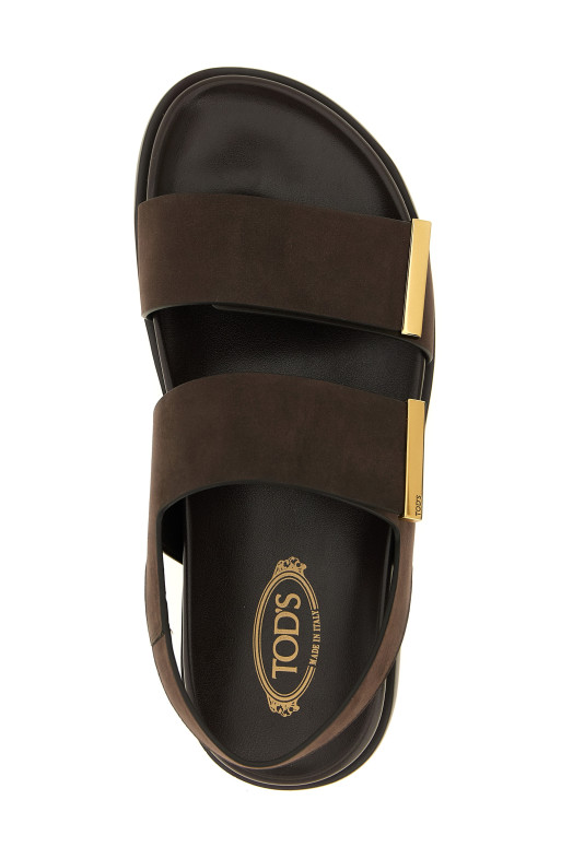 Nubuck sandals Brown