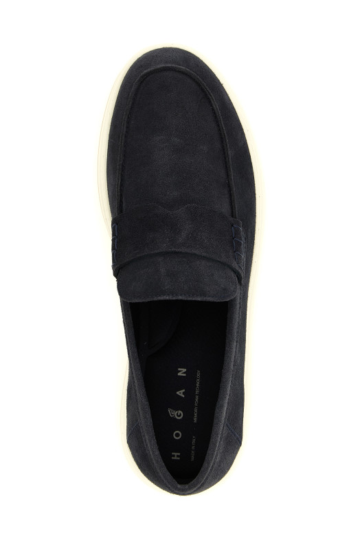 'H668' loafers Blue
