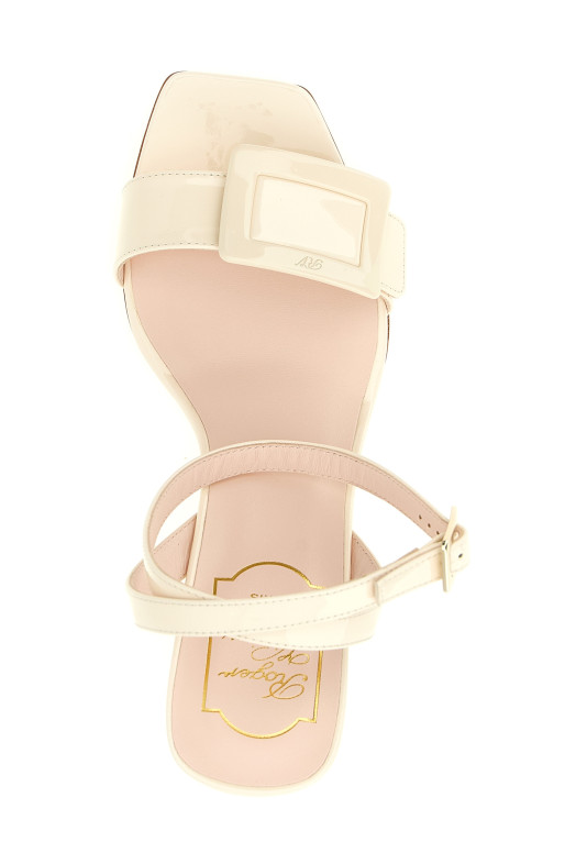 'Belle Vivier' sandals White