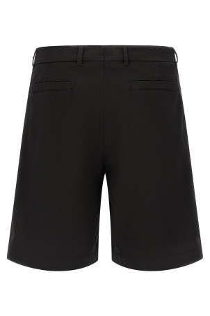 American Pima cotton bermuda shorts Black