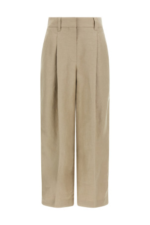 Linen trousers Beige