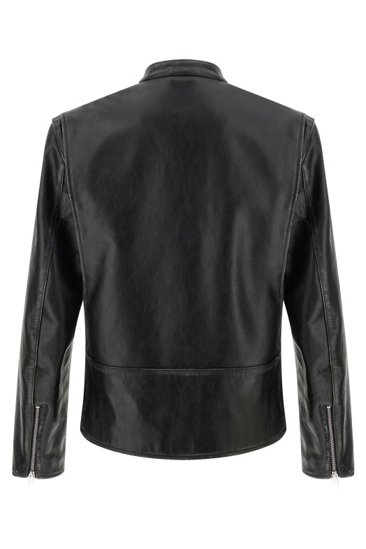 'Bad Boy' biker jacket Black