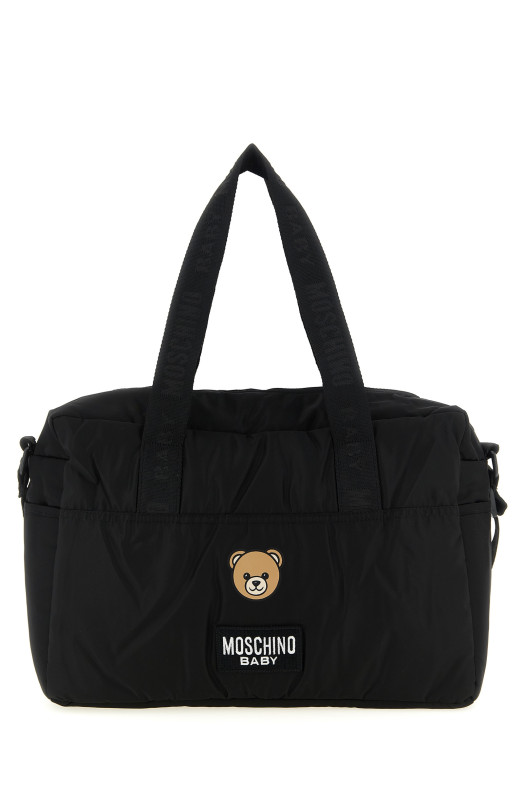 'Moschino Teddy Bear' changing bag Black