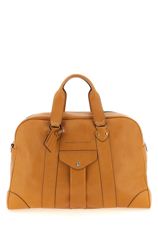 'Travel' duffel bag Brown