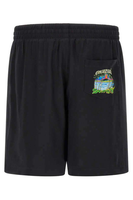 'Volcano' bermuda shorts Black