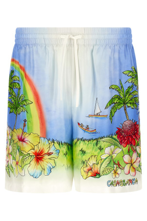'Aloha' bermuda shorts Multicolor