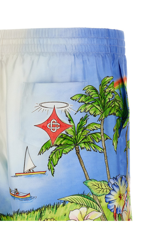 'Aloha' bermuda shorts Multicolor