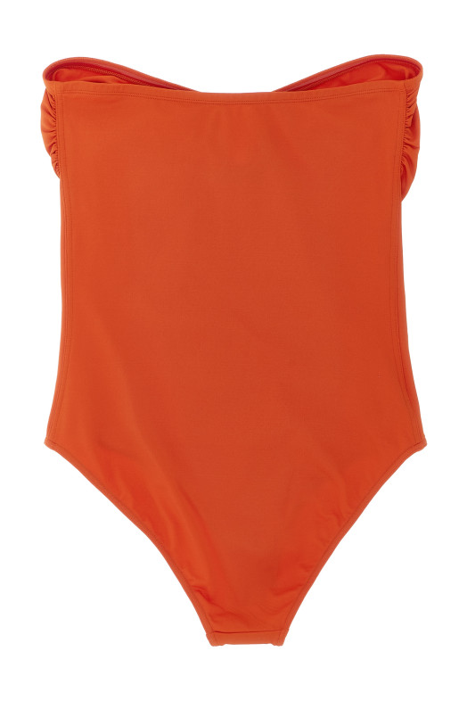 'Cassiopée' one-piece swimsuit orange
