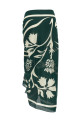 'Mandapa' sarong skirt Green