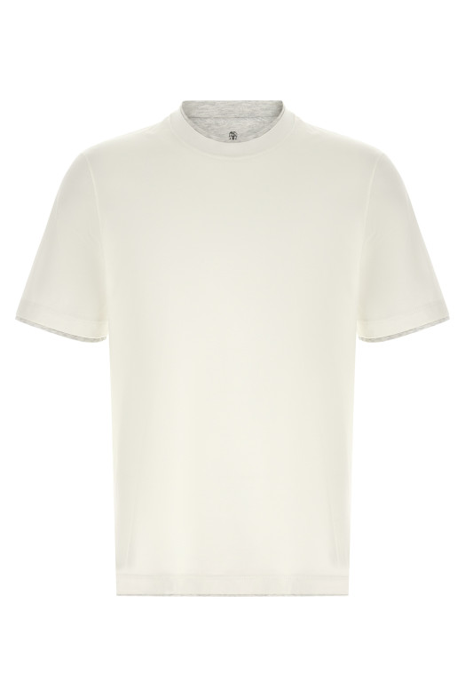 Double layer t-shirt White