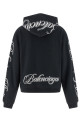 'Cursive' hoodie Black